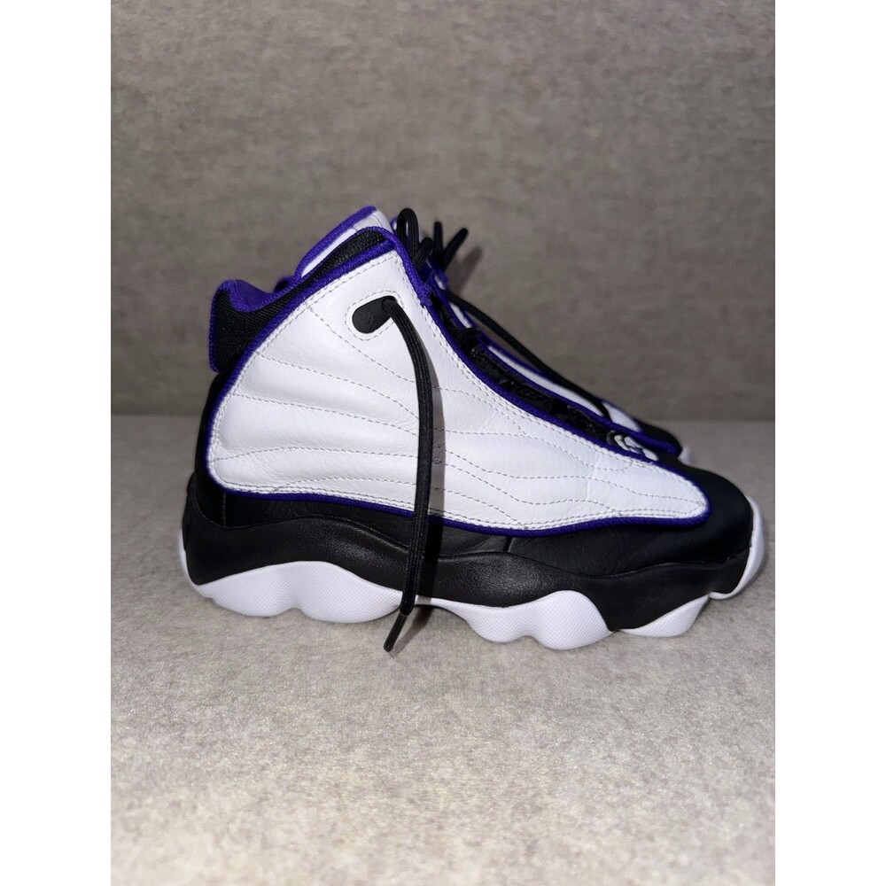 Jordan Pro Strong - White, Black, Electro Purple (GS) - DC7911-150 4Y